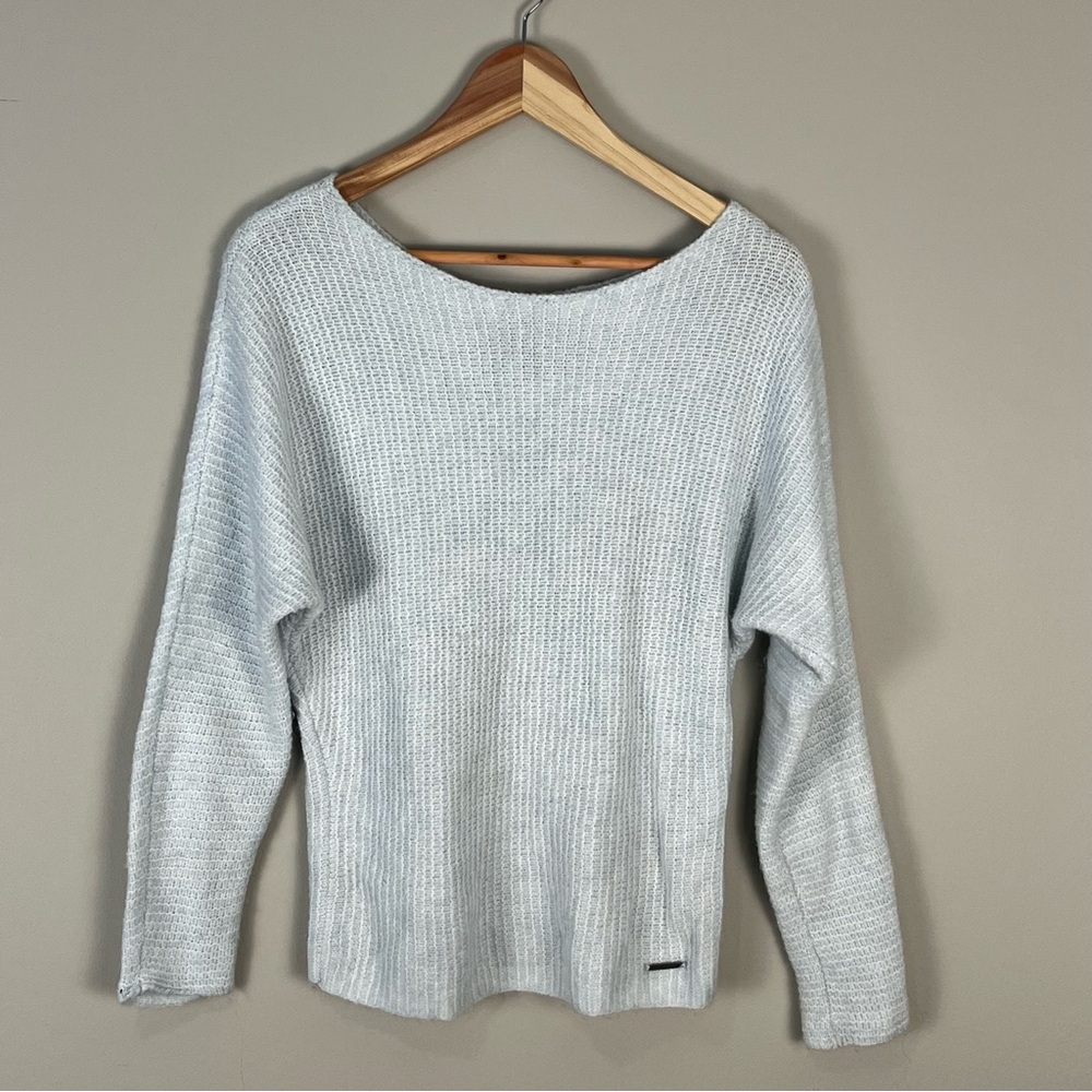 Abercrombie & Fitch Light Blue Scoop Neck Sweater